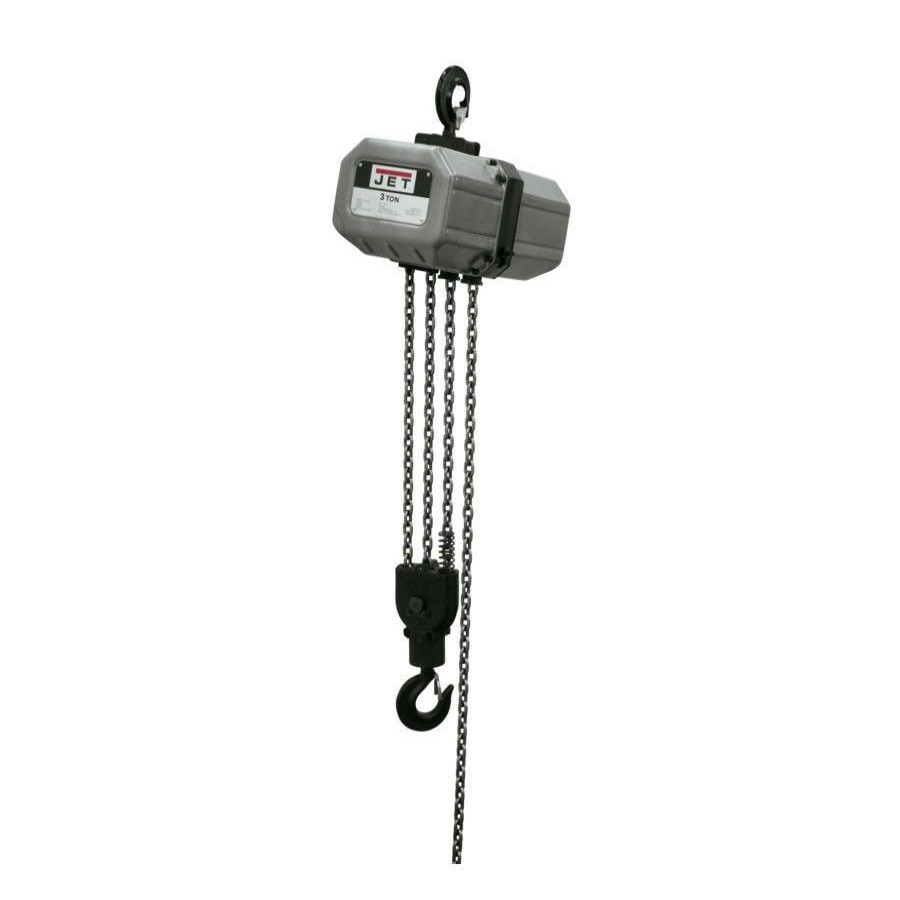 Material Handling JET | Jet 3Ss-3C-20 460V Ssc Series 8 X 24 Speed 3 Ton 20 Ft. Lift 3-Phase Electric Chain Hoist