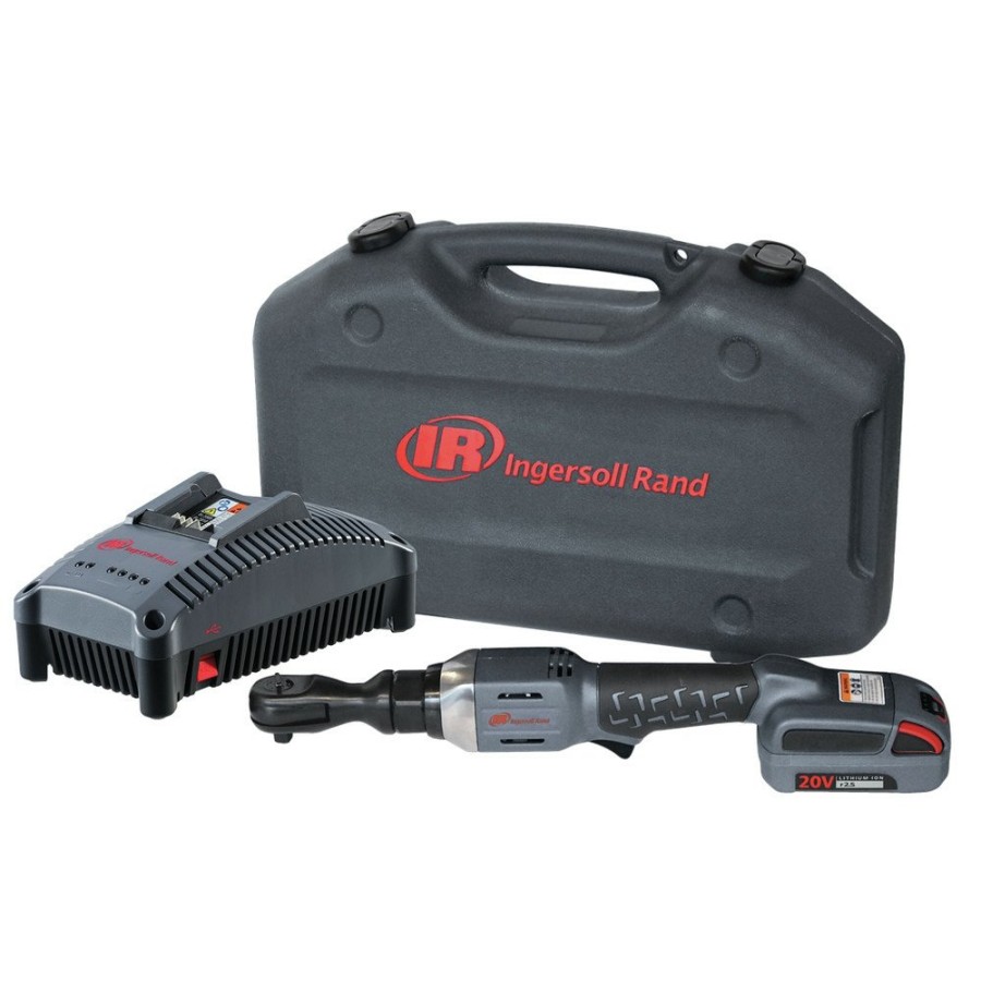 Power Tools Ingersoll Rand | Ingersoll Rand R3130-K12 Variable Speed Lithium-Ion 3/8 In. Cordless Ratchet Wrench Kit With (1) 2.5 Ah Batt.