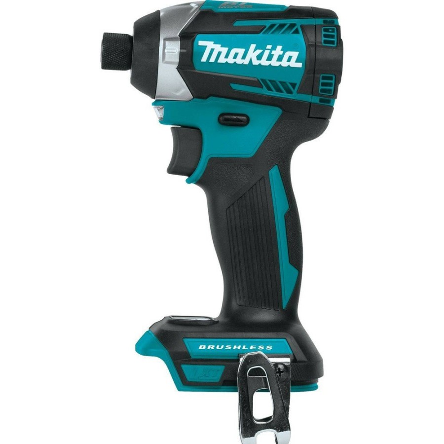 Power Tools Makita Impact Drivers | Makita Xdt14Z Lxt 18V Cordless Lithium-Ion 3-Speed Brushless 1/4 In. Impact Driver (Tool Only)