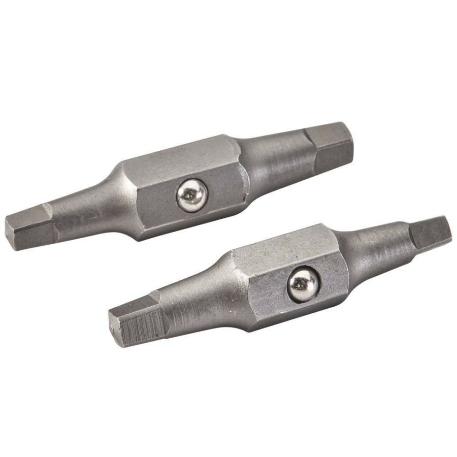 Power Tool Accessories Klein Tools Bits And Bit Sets | Klein Tools 32484 #1 Square And #2 Square Replacement Bit