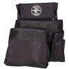 Tool Storage Klein Tools | Klein Tools 5701 Powerline Series 11 In. X 6 In. X 12 In. 8 Pocket Tool Pouch - Black