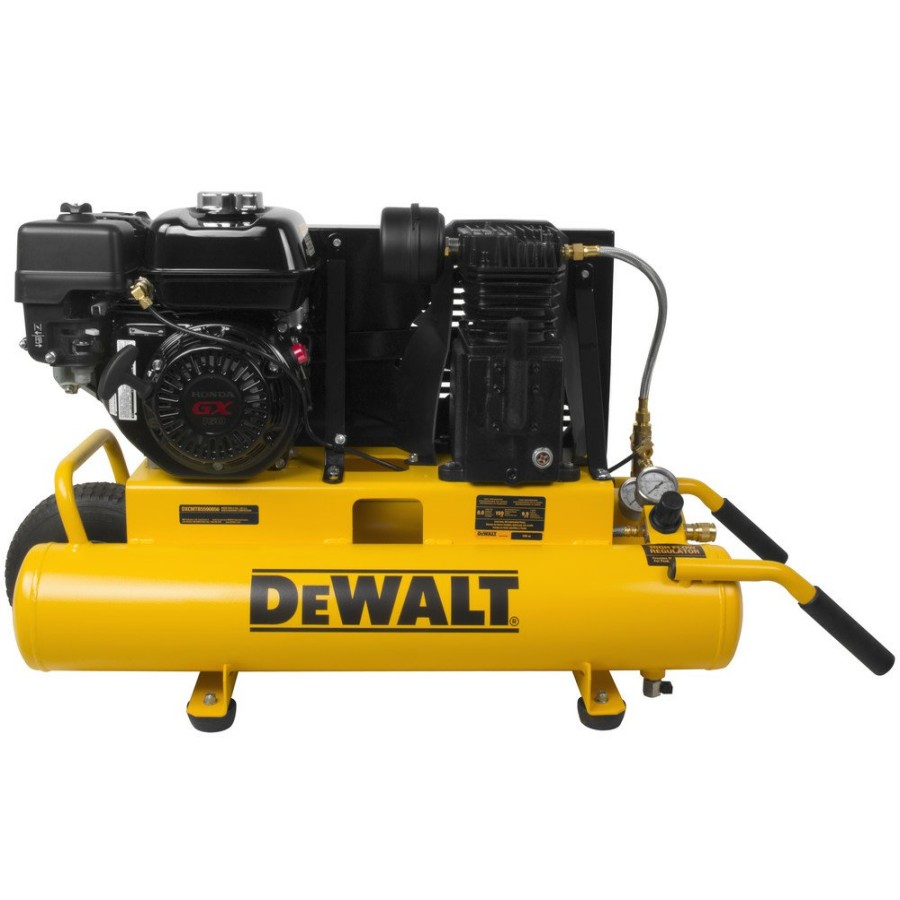 Air Tools And Equipment Dewalt Portable Air Compressors | Dewalt Dxcmtb5590856 5.5 Hp 8 Gallon Oil-Lube Wheelbarrow Air Compressor