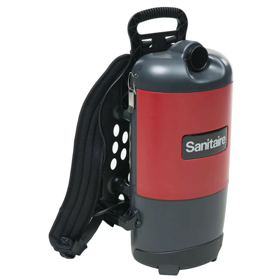 Vacuums Sanitaire | Sanitaire Sc412A Transport Quietclean 1.5 Gallon Tank Capacity Backpack Vacuum - Red