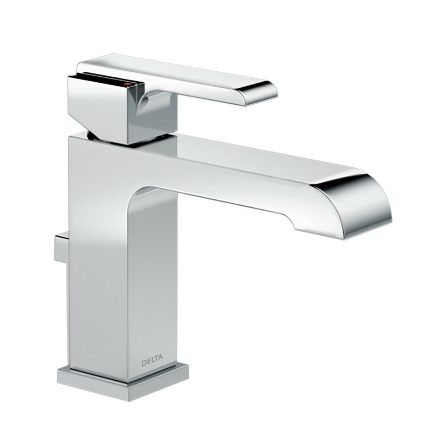 Bath Delta | Delta 567Lf-Tp Single Handle Tract-Pack Bathroom Faucet (Chrome)