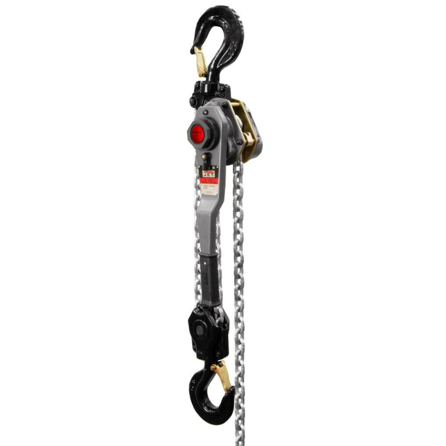 Material Handling JET | Jet Jlh-600Wo-20 Jlh Series 6 Ton 20 Ft. Lift Overload Protection Lever Hoist