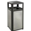 Facility Maintenance & Supplies Safco | Safco 9932Bl Evos Series Steel 15 Gallon Waste Container - Black