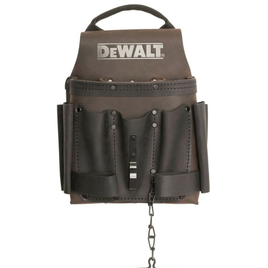 Tool Storage Dewalt | Dewalt Dwst550114 Electrician Leather Tool Pouch