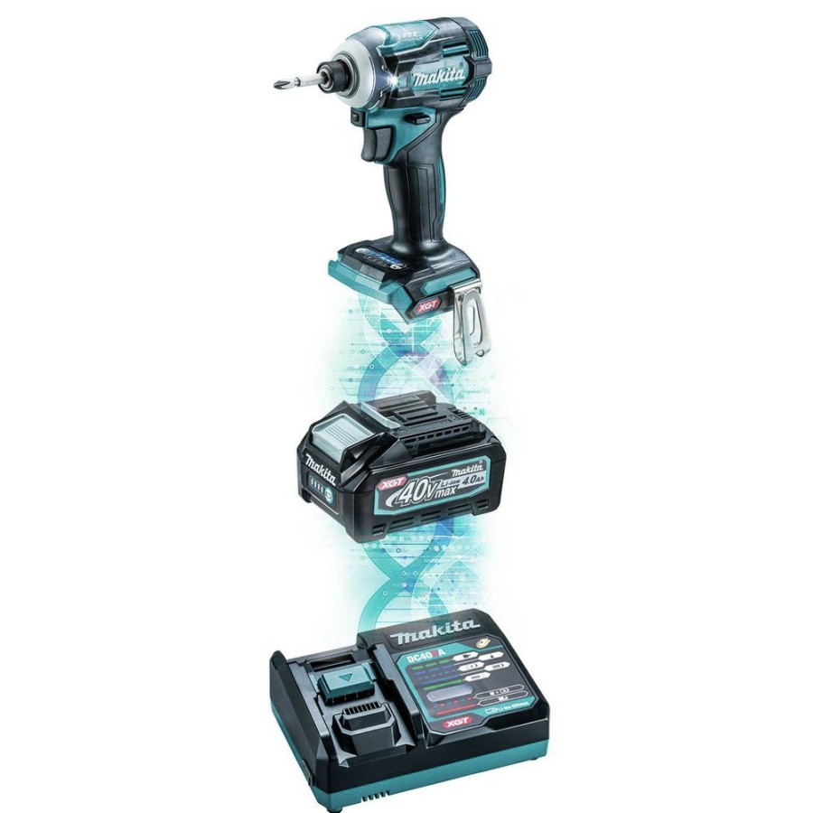 Power Tools Makita Impact Drivers | Makita Gdt01Z 40V Max Xgt Brushless Lithium-Ion Cordless 4-Speed Impact Driver (Tool Only)