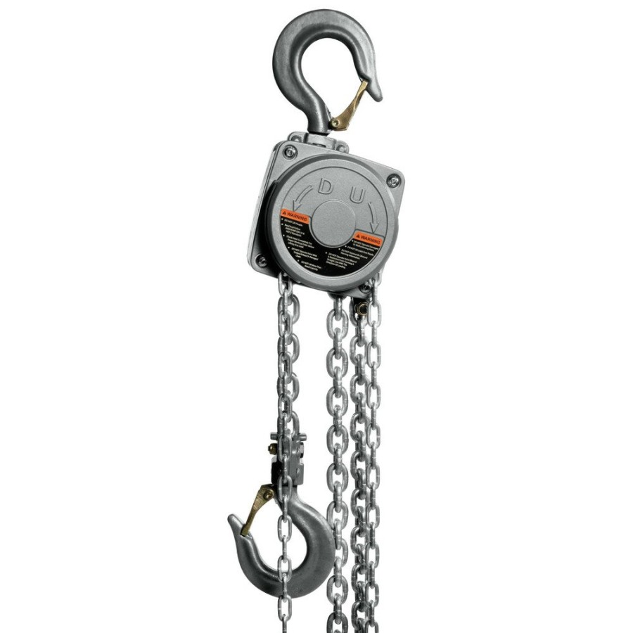 Material Handling JET | Jet 133051 Al100 Series 1/2 Ton Capacity Alum Hand Chain Hoist With 10 Ft. Of Lift