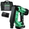 Power Tools Metabo HPT Nailers | Metabo Hpt Nt1850Dfm Multivolt 18V Brushless Lithium-Ion 18 Gauge Cordless Brad Nailer Kit (3 Ah)