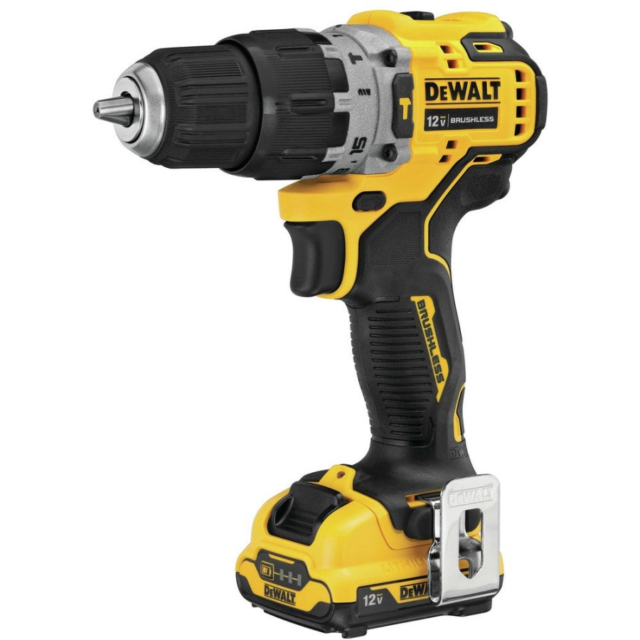 Power Tools Dewalt Hammer Drills | Dewalt Dcd706F2 Xtreme 12V Max Brushless Lithium-Ion 3/8 In. Cordless Hammer Drill Kit (2 Ah)