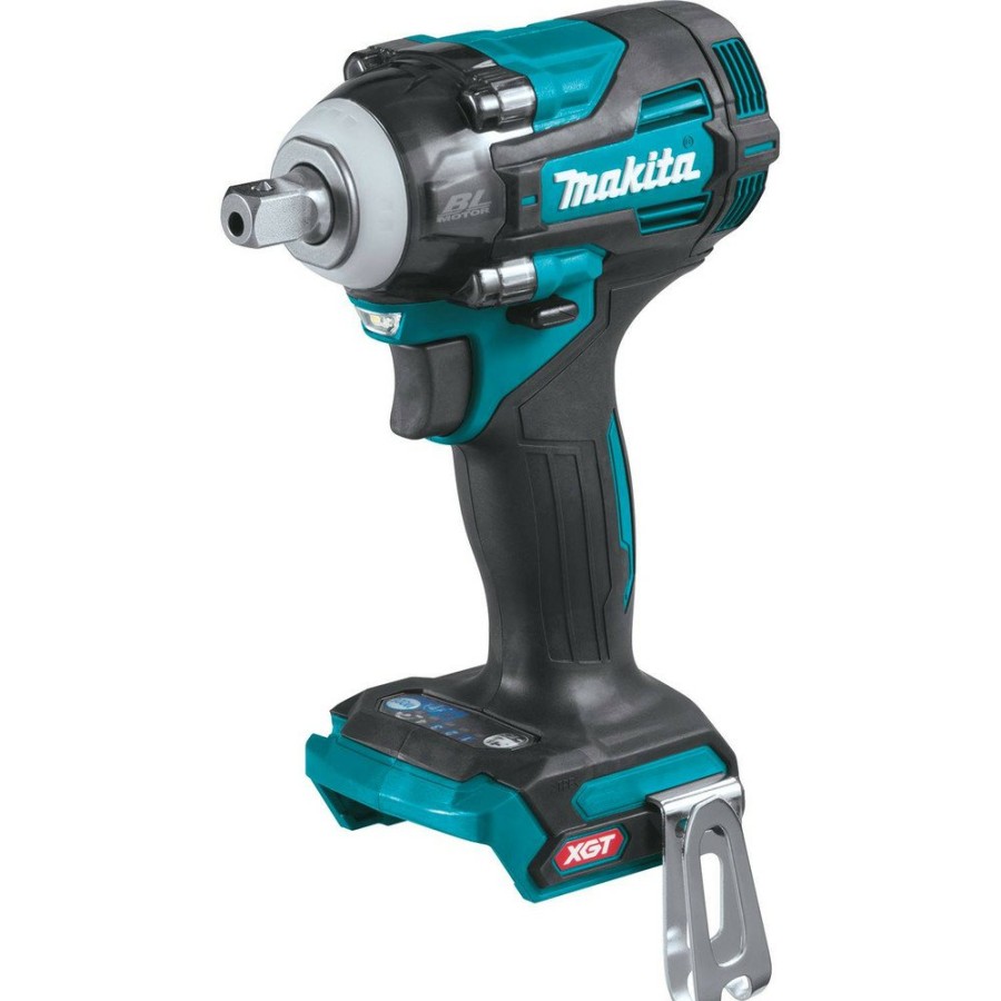 Power Tools Makita | Makita Gwt04Z 40V Max Xgt Brushless Lithium-Ion 1/2 In. Cordless 4-Speed Impact Wrench With Friction Ring Anvil (Tool Only)