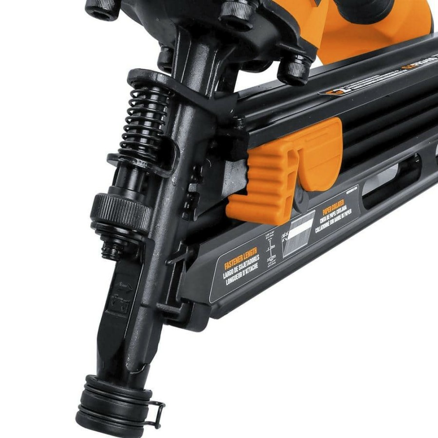 Air Tools And Equipment Freeman Nail Guns | Freeman G2Fr3490 2Nd Generation 34 Degree 3-1/2 In. Pneumatic Clipped Head Framing Nailer