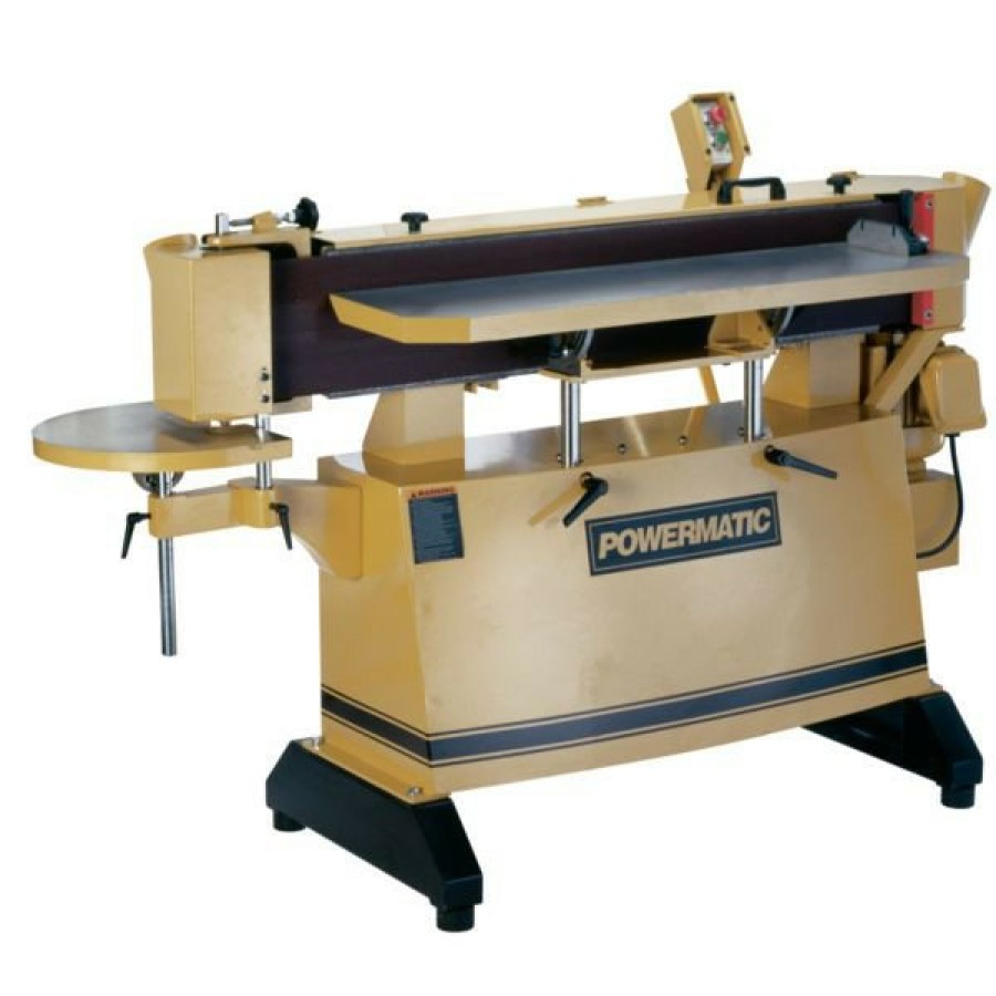 Power Tools Powermatic Belt Sanders | Powermatic Oes9138 230/460V 3-Phase 3-Horsepower Horizontal-Vertical Oscillating Edge Sander