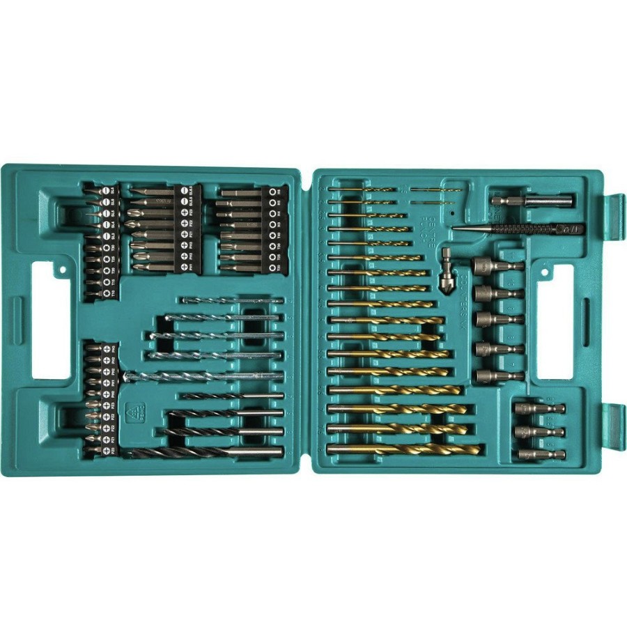 Power Tool Accessories Makita Bits And Bit Sets | Makita B-49373 75 Pc. Metric Drill And Screw Bit Set