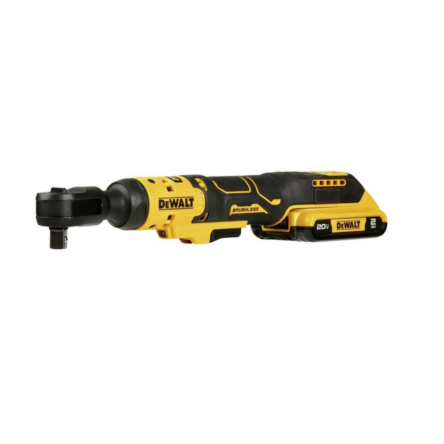 Power Tools Dewalt | Dewalt Dcf512D1 20V Max Atomic Brushless Lithium-Ion 1/2 In. Cordless Ratchet Kit (2 Ah)