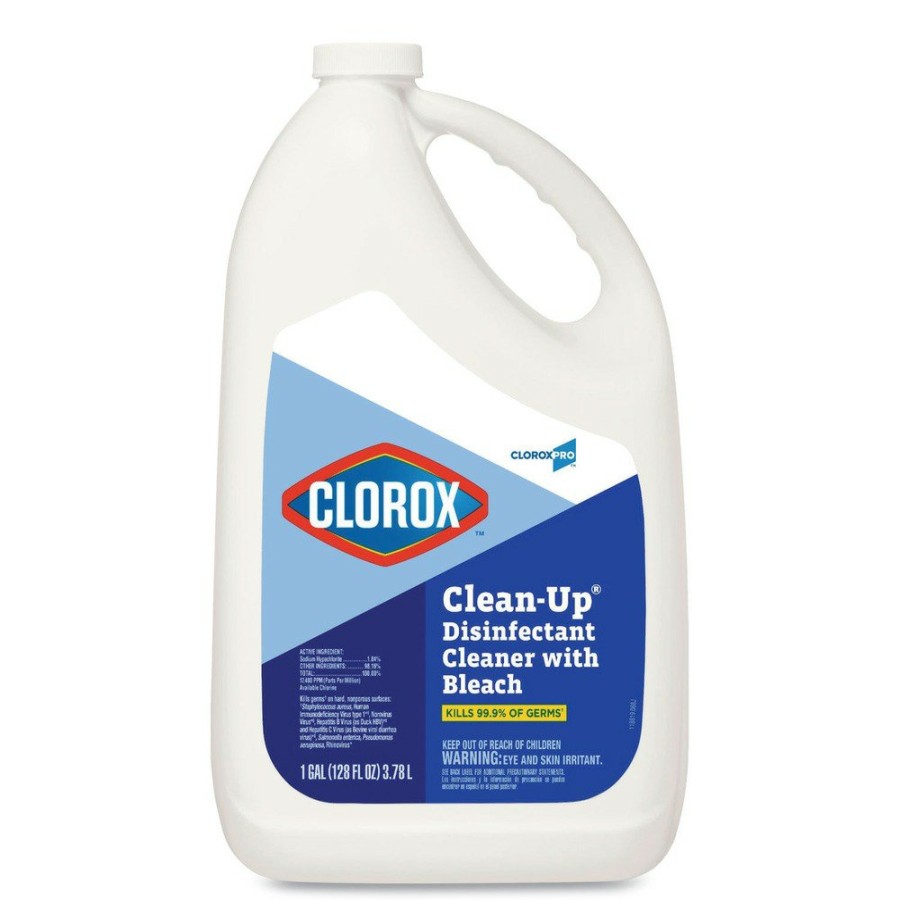 Facility Maintenance & Supplies Clorox Cleaners | Clorox 35420 128 Oz. Fresh Clean-Up Disinfectant Cleaner With Bleach