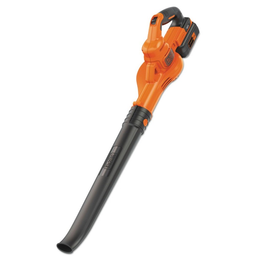 Outdoor Power Tools & Equipment Black & Decker Handheld Blowers | Black & Decker Lsw40C 40V Max Lithium-Ion Cordless Sweeper Kit (1.5 Ah)