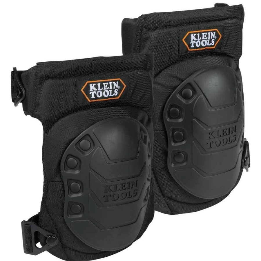 Safety Equipment Klein Tools | Klein Tools 60344 Hinged Gel Knee Pads