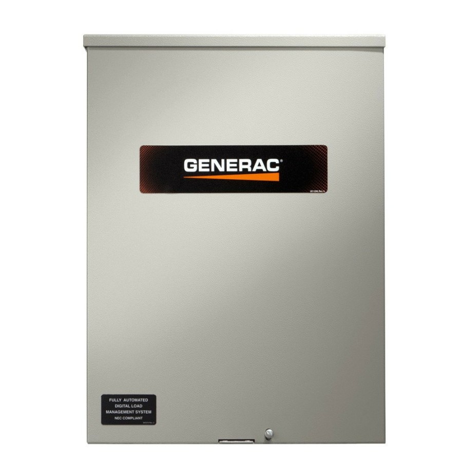 Power Generators Generac | Generac Rtsw100G3 Rts 120/208V 100 Amp Three Phase Service Rated Transfer Switch