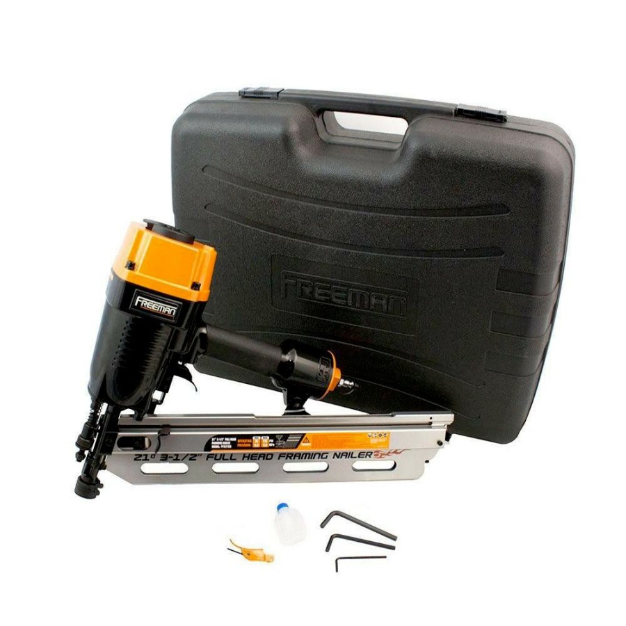 Air Tools And Equipment Freeman Nail Guns | Freeman Pfr2190 21 Degree 3-1/2 In. Full Head Framing Nailer