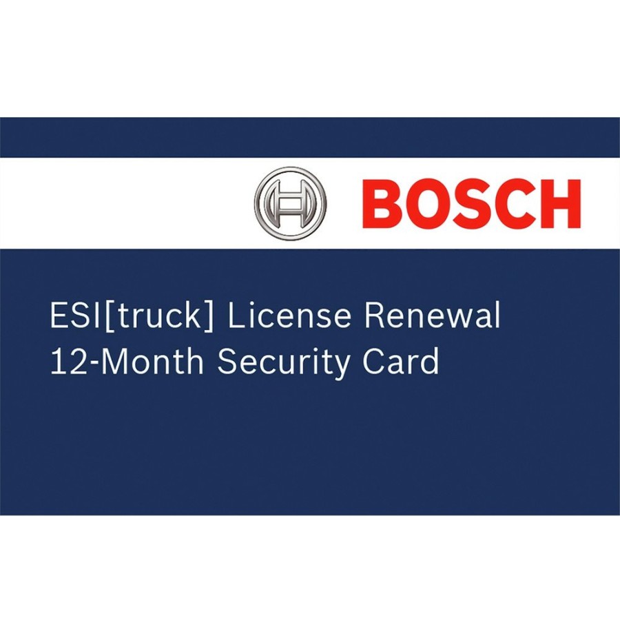 Automotive Bosch Scan Tools And Readers | Bosch 3824-08 Esi Truck Renewal License