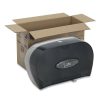 Facility Maintenance & Supplies Georgia Pacific Professional | Georgia Pacific Professional 59206 13.56 In. X 5.75 In. X 8.63 In. 2-Roll Bathroom Tissue Dispenser - Smoke