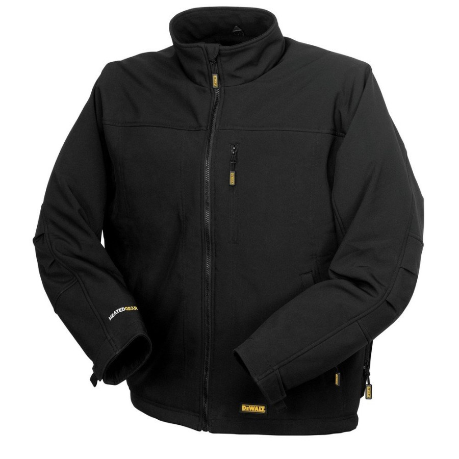 Clothing And Gear Dewalt Heated Jackets | Dewalt Dchj060Abb-L 20V Max Li-Ion Soft Shell Heated Jacket (Jacket Only) - Large