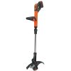 Outdoor Power Tools & Equipment Black & Decker String Trimmers | Black & Decker Lste522 20V Max Brushed Lithium-Ion Cordless Easy Feed Trimmer Kit (2 Ah)