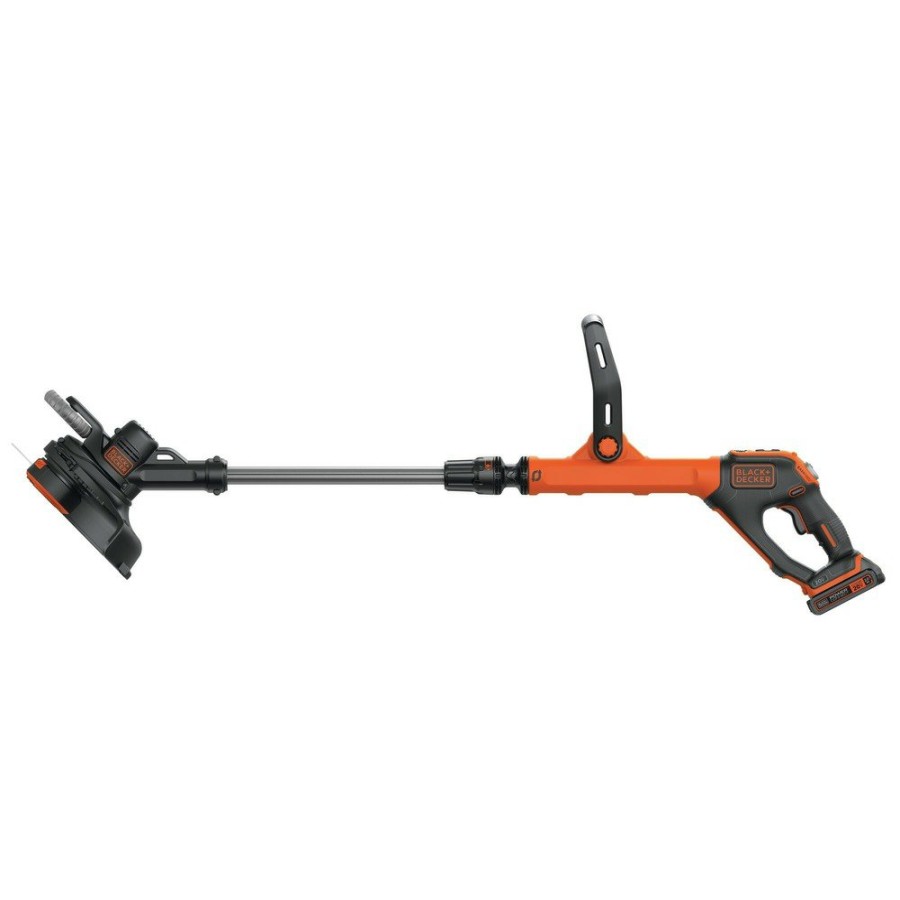 Outdoor Power Tools & Equipment Black & Decker String Trimmers | Black & Decker Lste522 20V Max Brushed Lithium-Ion Cordless Easy Feed Trimmer Kit (2 Ah)