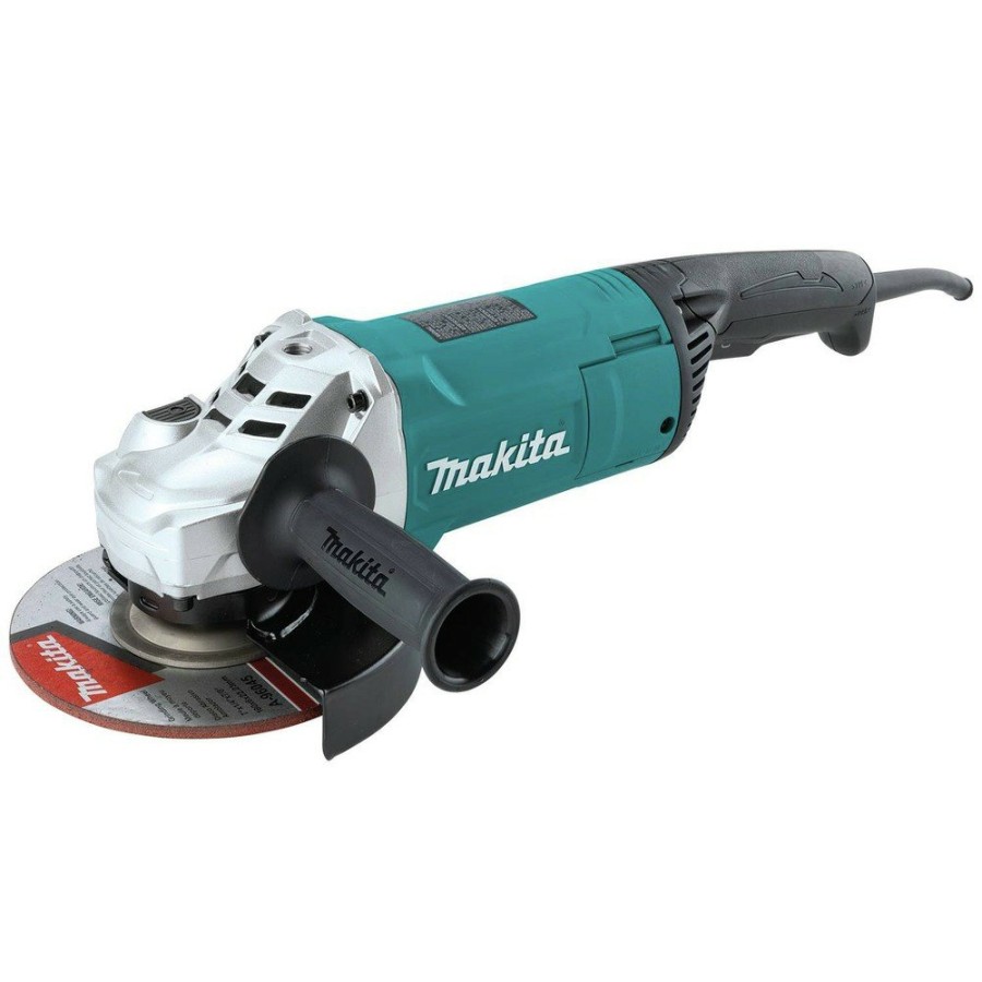 Power Tools Makita Angle Grinders | Makita Ga7082 15 Amp 7 In. Corded Angle Grinder With Lock-On Switch