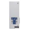 Facility Maintenance & Supplies HOSPECO | Hospeco D1-25 10 In. X 6-1/2 In. X 26-1/4 In. Coin Metal Dual Sanitary Napkin/Tampon Dispenser - White