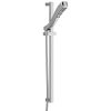 Bath Delta | Delta 51552 H2Okinetic 4-Setting Slide Bar Hand Shower (Chrome)