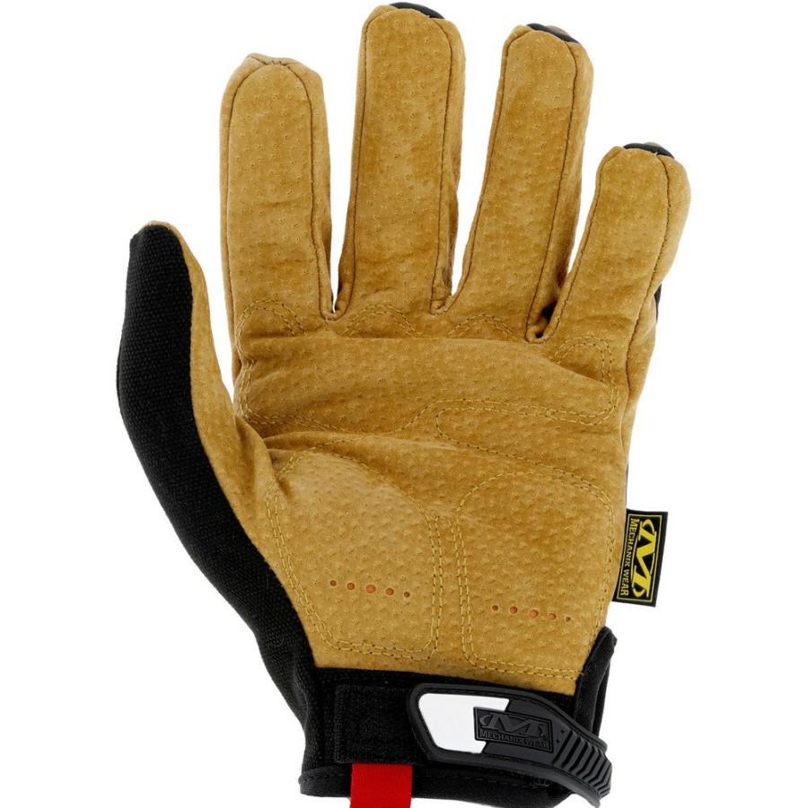 Safety Equipment Mechanix Wear | Mechanix Wear Lmp-75-010 M-Pact Leather Gloves - Large 10, Tan/Black