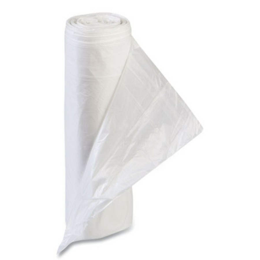 Facility Maintenance & Supplies Inteplast Group | Inteplast Group Valh3340N11 High-Density 33 Gallon 33 In. X 39 In. Commercial Can Liners - Clear (500/Carton)