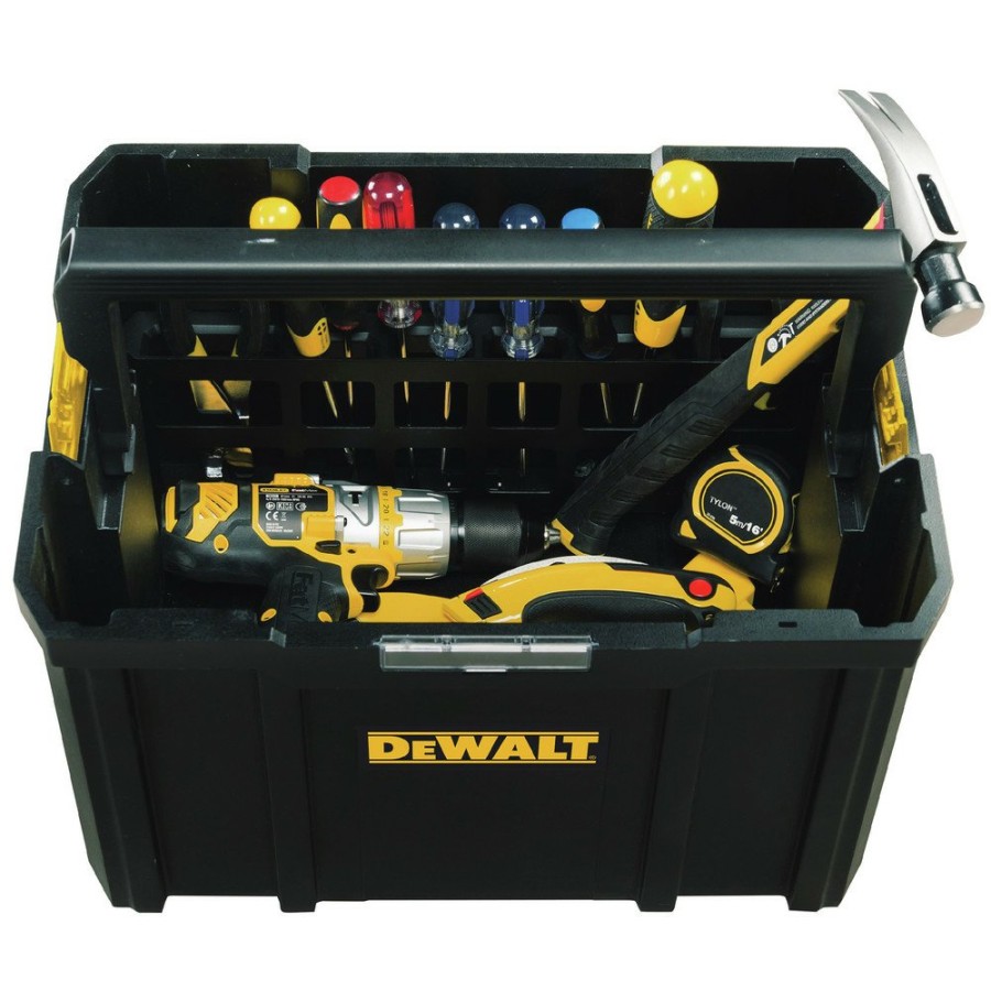 Tool Storage Dewalt | Dewalt Dwst17809 12-1/2 In. X 17-1/4 In. X 10-3/4 In. Tstack Open Tote - Black