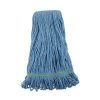 Facility Maintenance & Supplies Boardwalk Cleaning Tools | Boardwalk Bwk502Blnb Super Loop Wet Cotton/Synthetic Mop Head - Medium, Blue