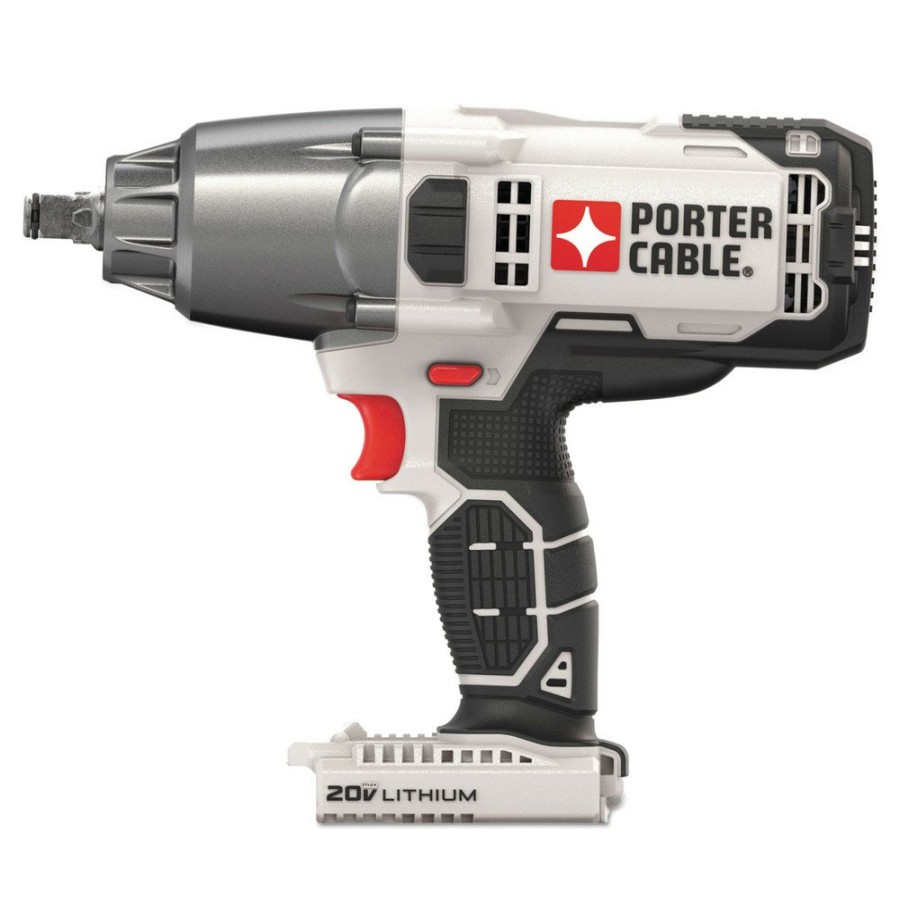 Power Tools Porter-Cable | Porter-Cable Pcc740B 20V Max 1,700 Rpm 1/2 In. Cordless Impact Wrench (Tool Only)