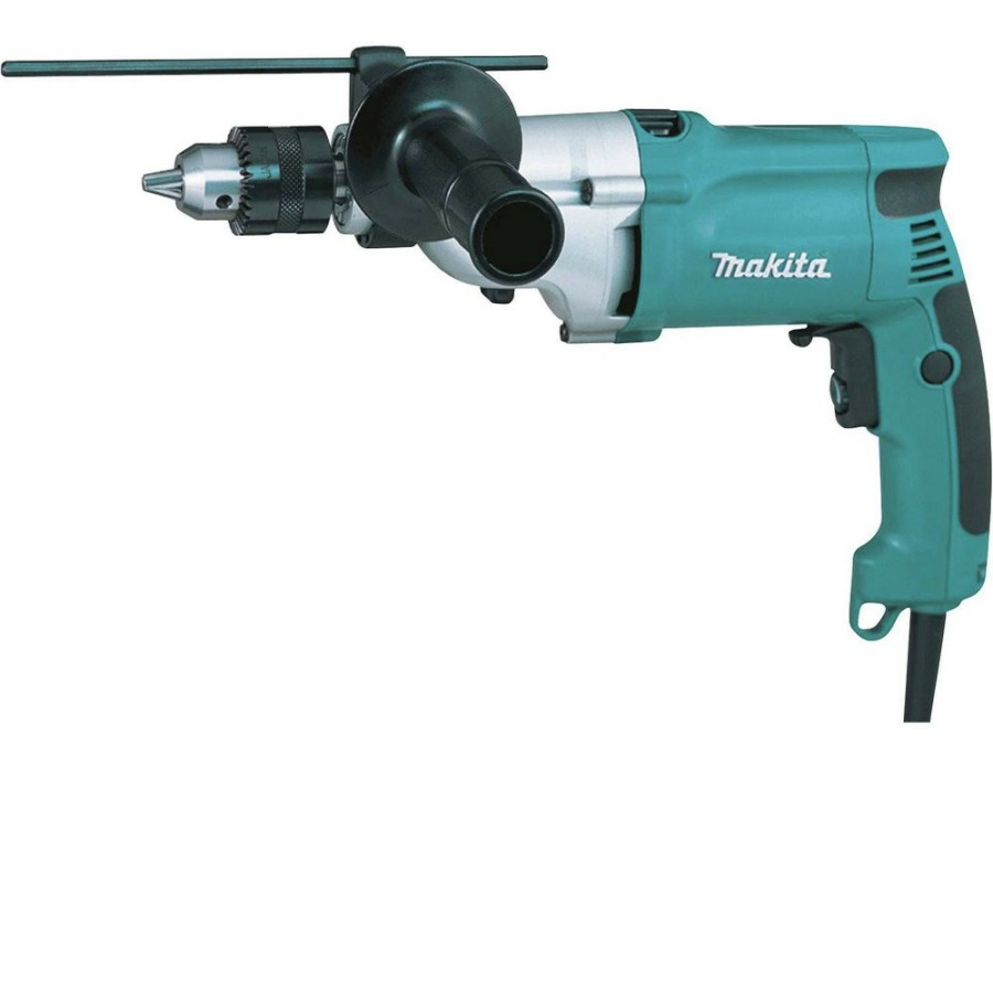 Power Tools Makita Hammer Drills | Factory Reconditioned Makita Hp2050-R 6.6 Amp 3/4 In. Hammer Drill With Case