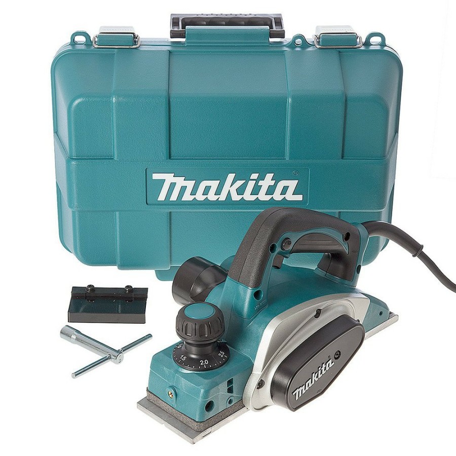 Woodworking Tools Makita Hand Held Electric Planers | Makita Kp0800K 6.5 Amp 3-1/4 In. Planer Kit