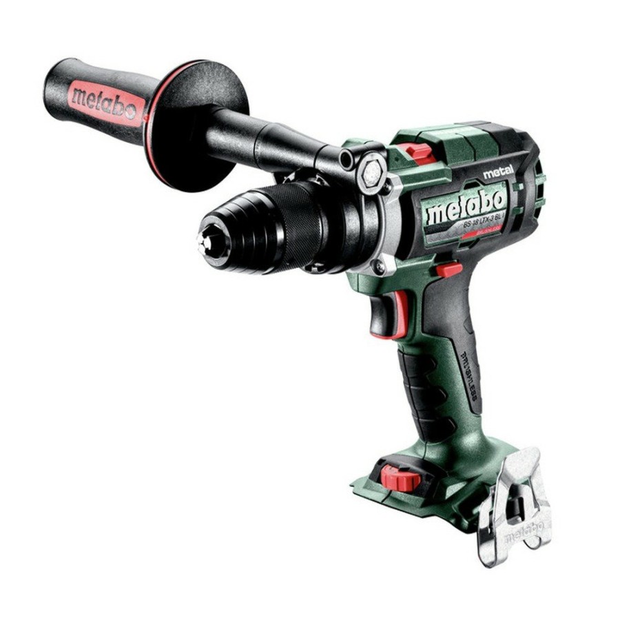 Power Tools Metabo Drill Drivers | Metabo 603181840 Bs 18 Ltx-3 Bl I Metal 18V Brushless 3-Speed Lithium-Ion Cordless Drill Driver (Tool Only)