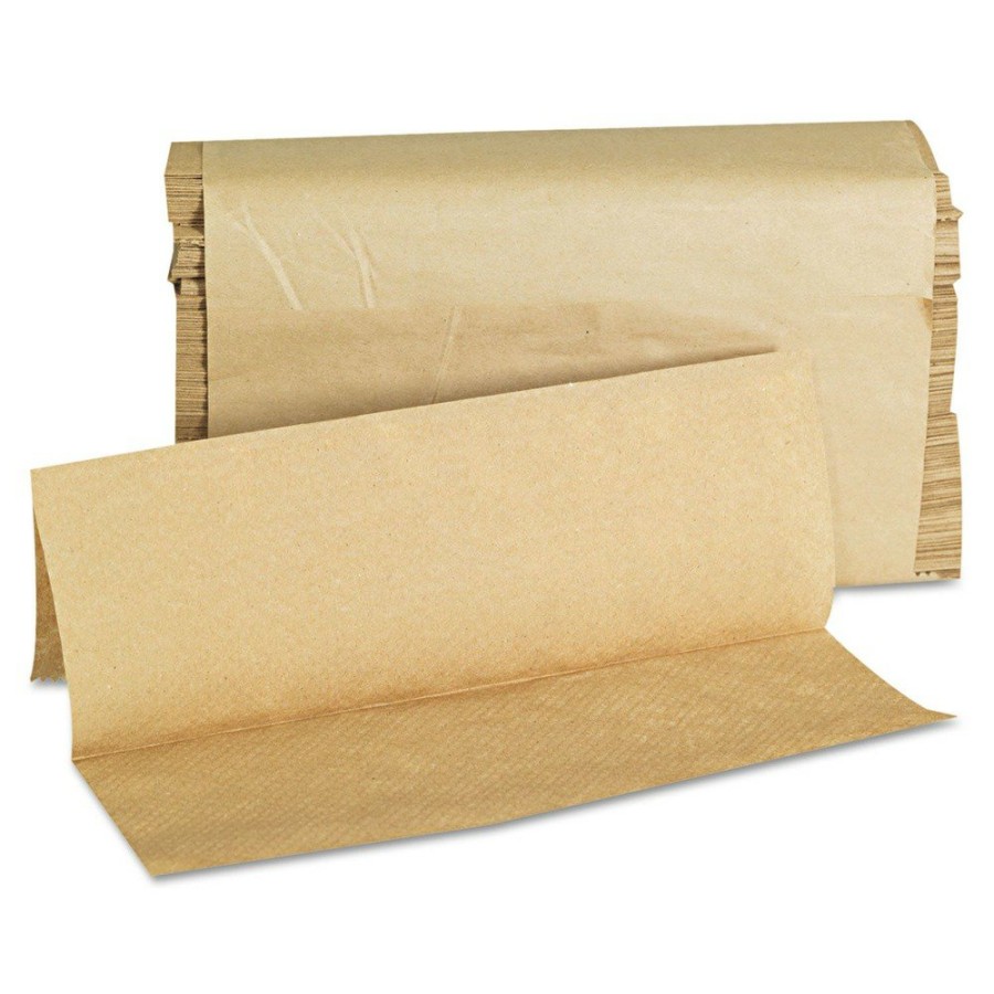 Facility Maintenance & Supplies GEN | Gen G1508 9 In. X 9.45 In. Multifold Paper Towels - Natural (4000/Carton)