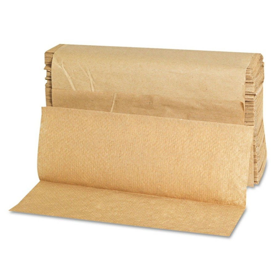 Facility Maintenance & Supplies GEN | Gen G1508 9 In. X 9.45 In. Multifold Paper Towels - Natural (4000/Carton)