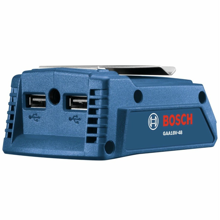 Batteries & Chargers Bosch | Bosch Gaa18V-48N 18V Lithium-Ion Usb Portable Power Adapter