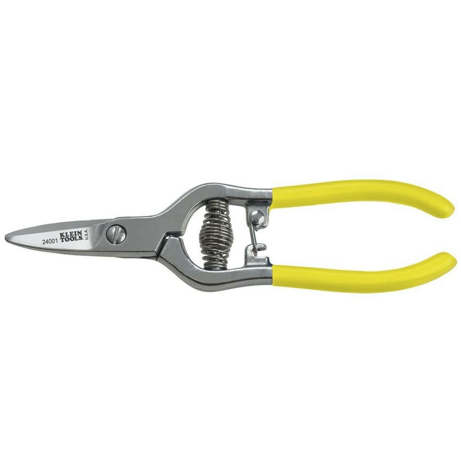 Hand Tools Klein Tools Snips | Klein Tools 24001 5 In. Rapid Cutting Snip