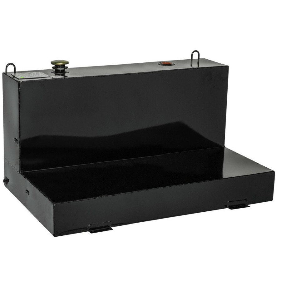 Automotive JOBOX | Jobox 480002 103 Gallon L-Shaped Steel Liquid Transfer Tank - Black