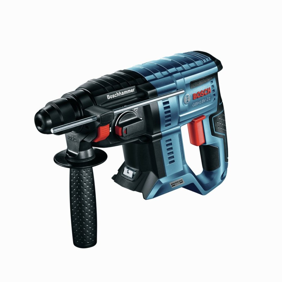 Power Tools Bosch Rotary Hammers | Factory Reconditioned Bosch Gbh18V-21N-Rt 18V Brushless Lithium-Ion Sds-Plus 3/4 In. Cordless Rotary Hammer (Tool Only)