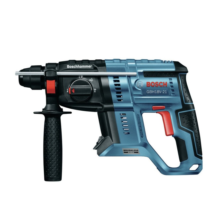 Power Tools Bosch Rotary Hammers | Factory Reconditioned Bosch Gbh18V-21N-Rt 18V Brushless Lithium-Ion Sds-Plus 3/4 In. Cordless Rotary Hammer (Tool Only)