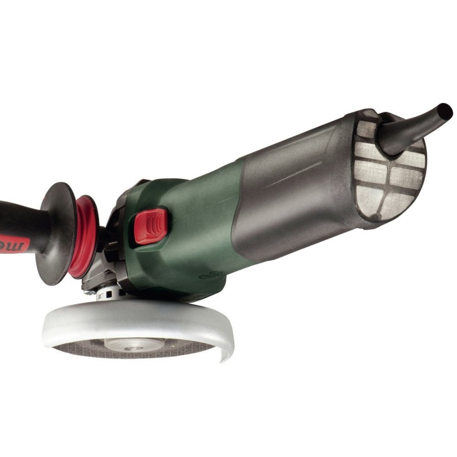 Power Tools Metabo Angle Grinders | Metabo Wev15-125 Quick 13.5 Amp 5 In. Angle Grinder With Vc Electronics And Lock-On Slide Switch