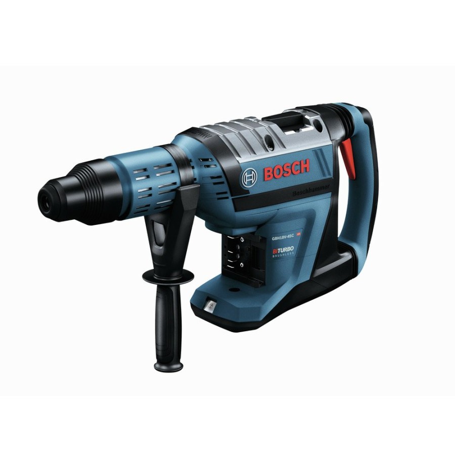 Power Tools Bosch Rotary Hammers | Factory Reconditioned Bosch Gbh18V-45Ck-Rt Profactor 18V Brushless Lithium-Ion 1-7/8 In. Cordless Sds-Max Rotary Hammer Kit With Biturbo Technology (Tool Only)